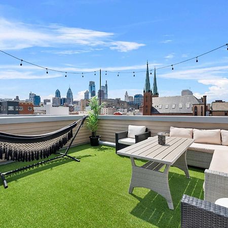 Brand New Dbl Unit Roofdeck Outdoor Patio Villa Philadelphia Bagian luar foto